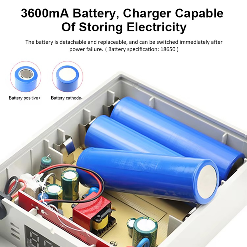 Outdoor Uninterruptible Power Supply - DIFANG 5400mAH UPS adaptateur d'alimentation de