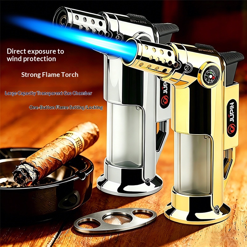 Outdoor Kitchen Power Burner - Briquet torche au butane coupe-vent à