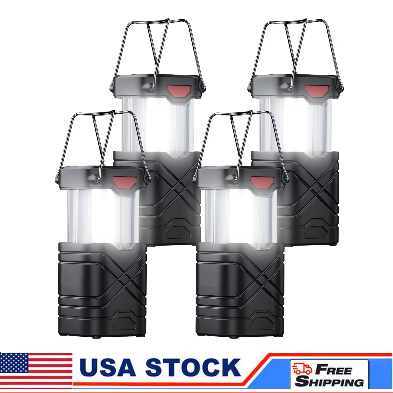 Outdoor Power Pack - Lanterne solaire de camping 2/4 pièces,