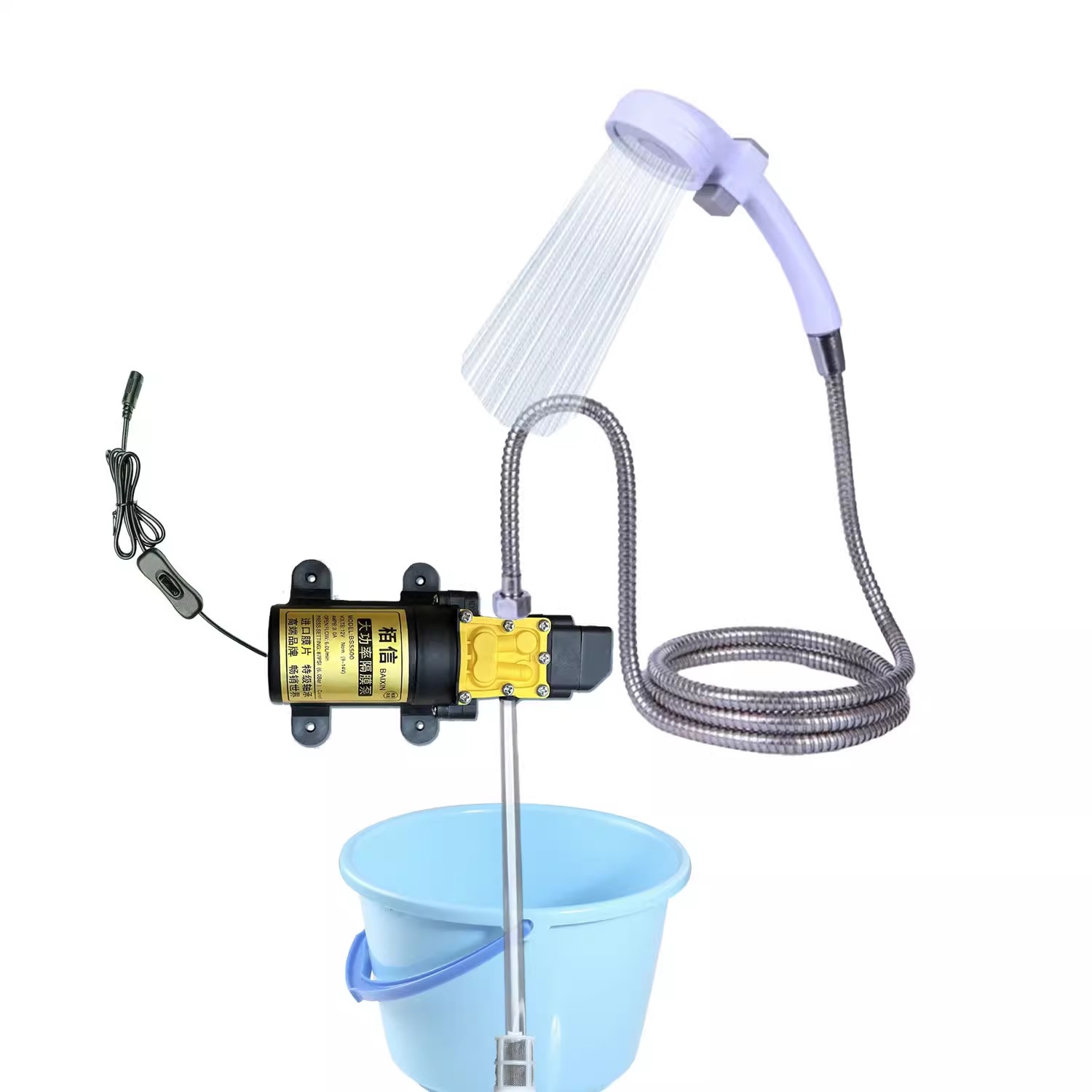 Outdoor Power Washer - Pompe à membrane auto-amorçante 12V pour