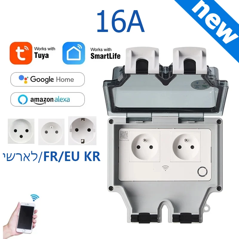 Outdoor Power With Timer - Tuya prise de courant IP66 extérieure