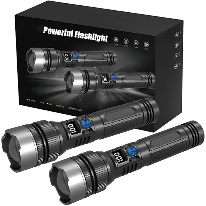 Outdoor Power Reno - Lampe de poche Rechargeable Ultra lumineuse,