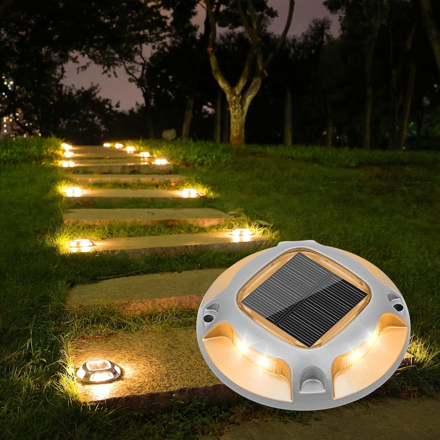 Outdoor Power Pack - Feux de balisage solaires pour allée,