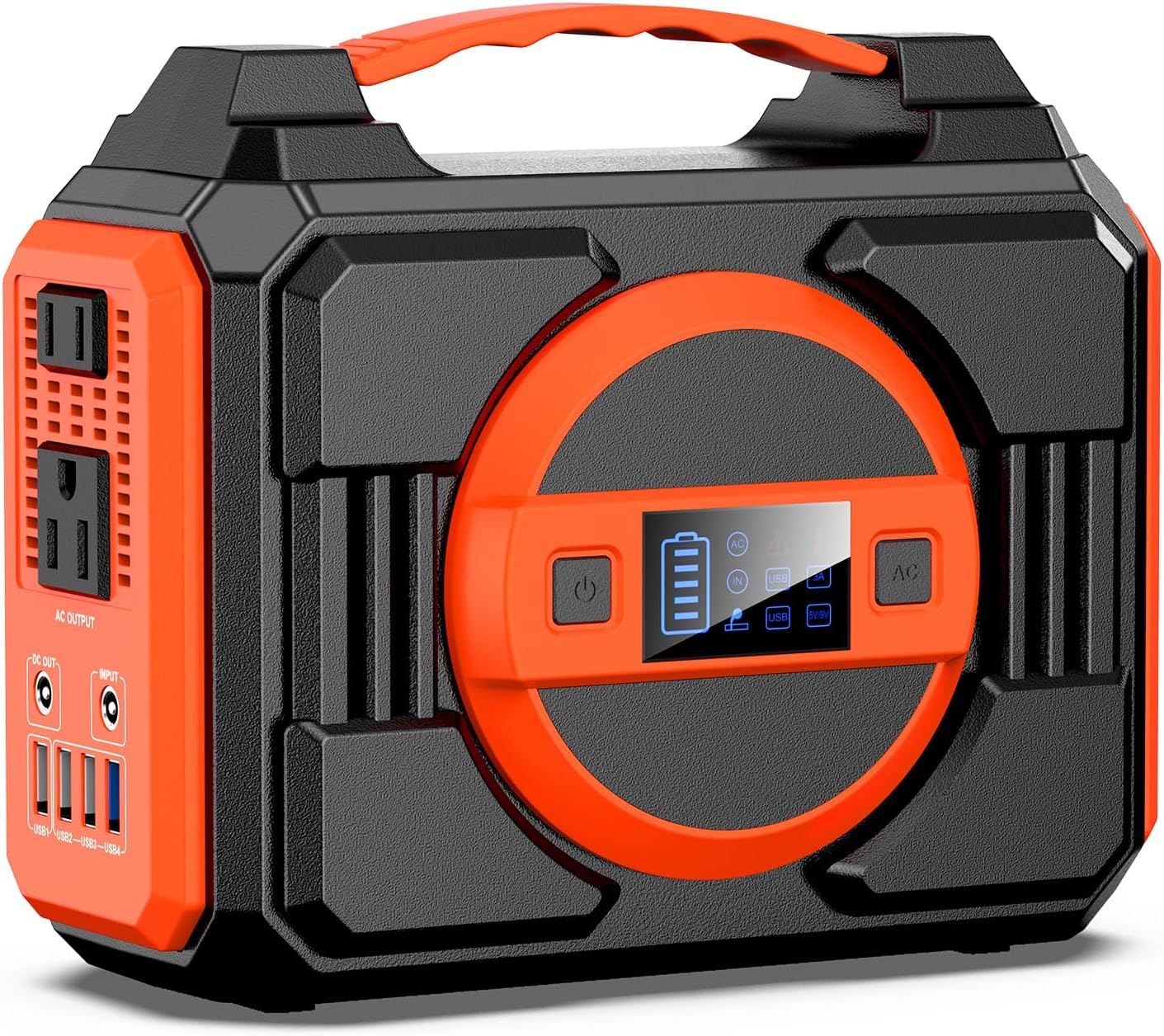 Outdoor Power Bank With Ac Outlet - Centrale Électrique Portable 300W 220Wh, Générateur