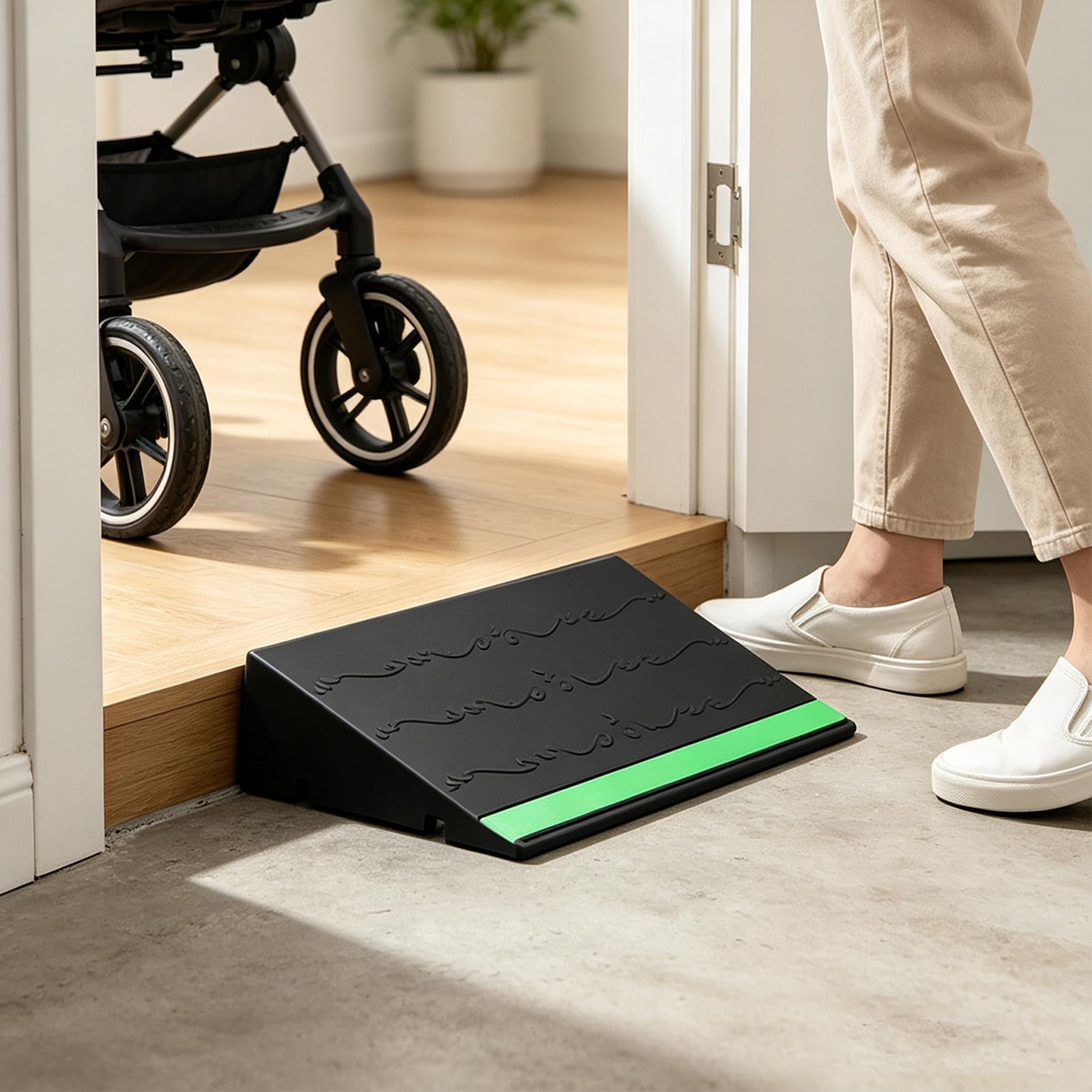 Outdoor Power Wheelchair - Rampes de seuil pour portes, antidérapantes,