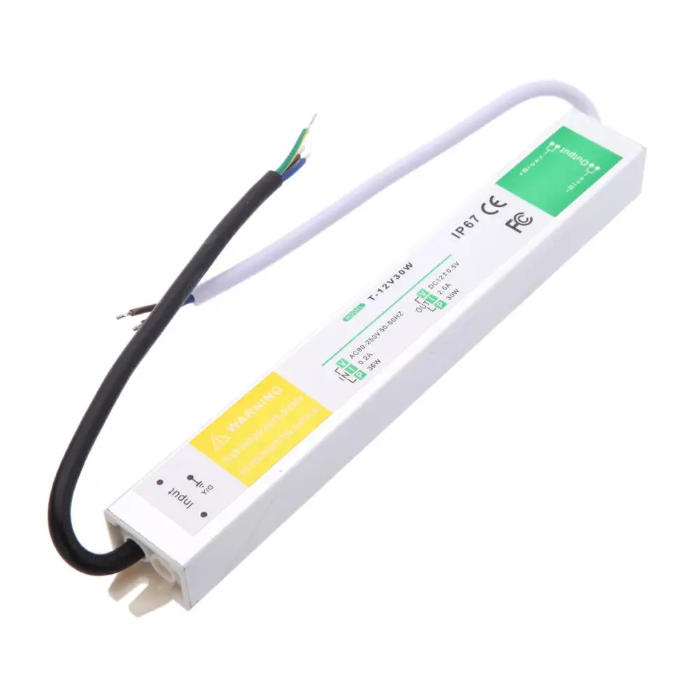 Outdoor Use Power Strip - 30W AC110 230V à DC 12V
