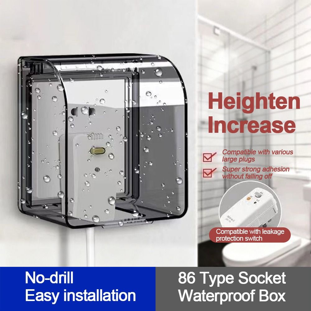 Outdoor Power Outlet Cover - Boîte de protection murale pour interrupteur,
