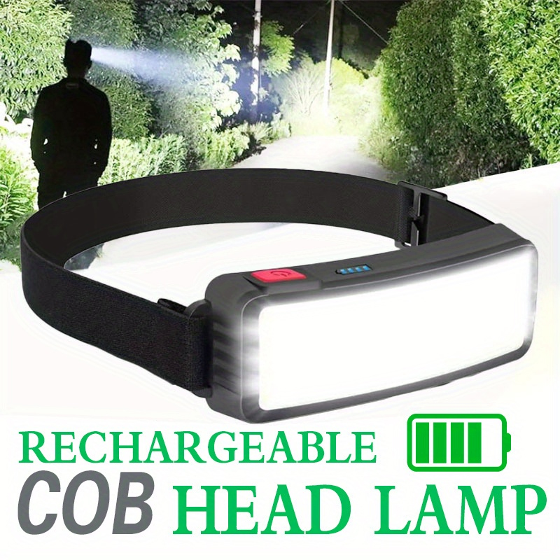 Outdoor Power Reno - Puissante lampe frontale LED COB type-c