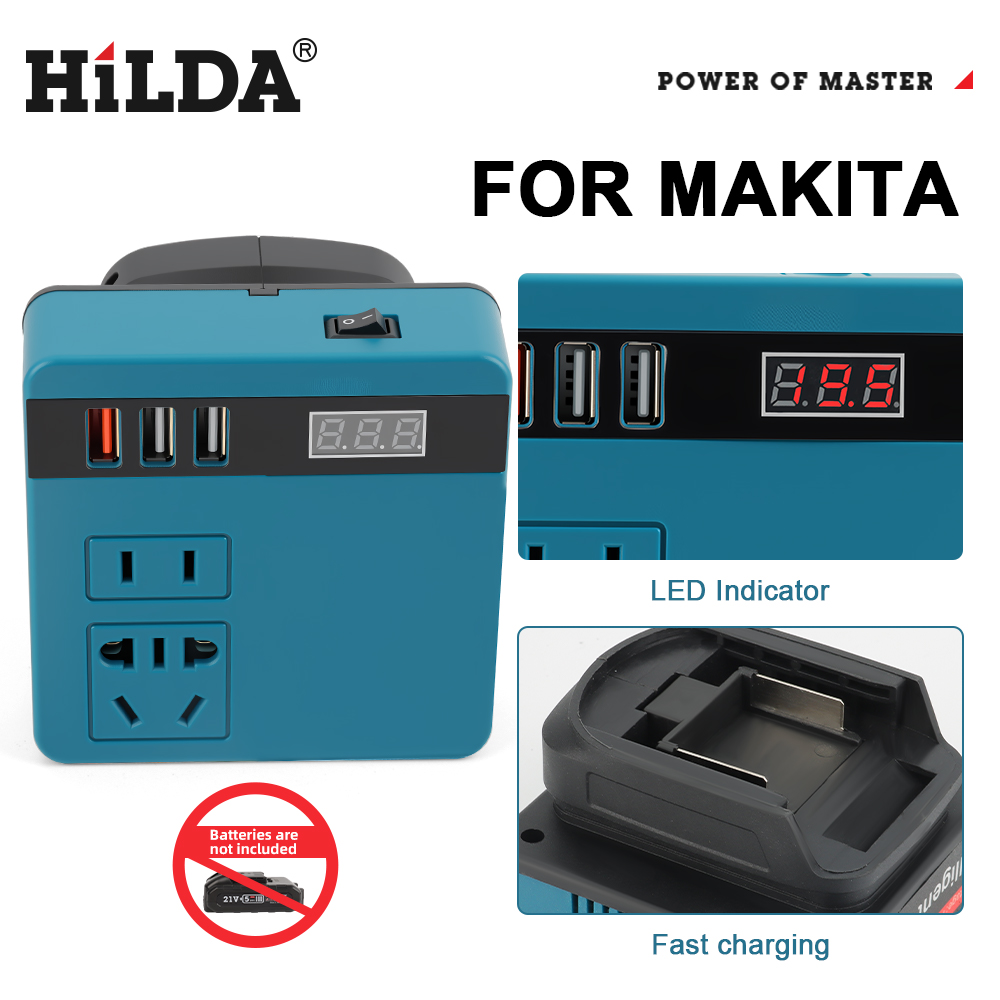 Outdoor Power Transformer - HILDA Centrale Électrique Portable Multifonctionnelle à