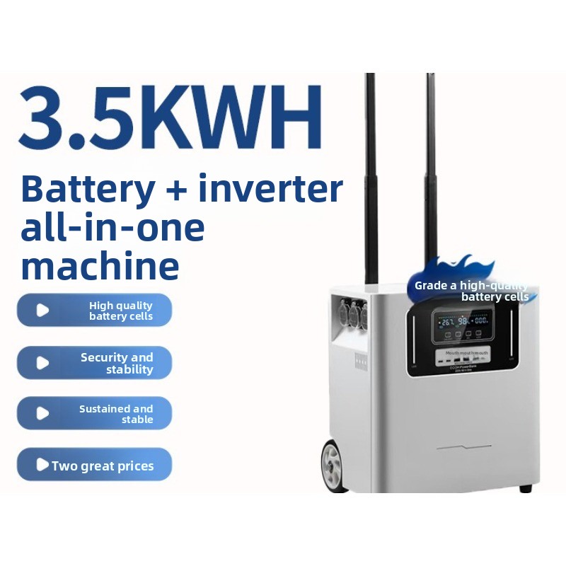 Outdoor Uninterruptible Power Supply - Alimentation portable d'extérieur avec poignée de