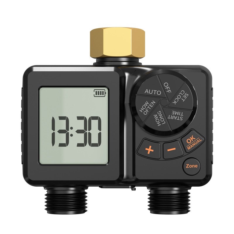 Outdoor Power With Timer - Minuteur d'arrosage automatique à double sortie