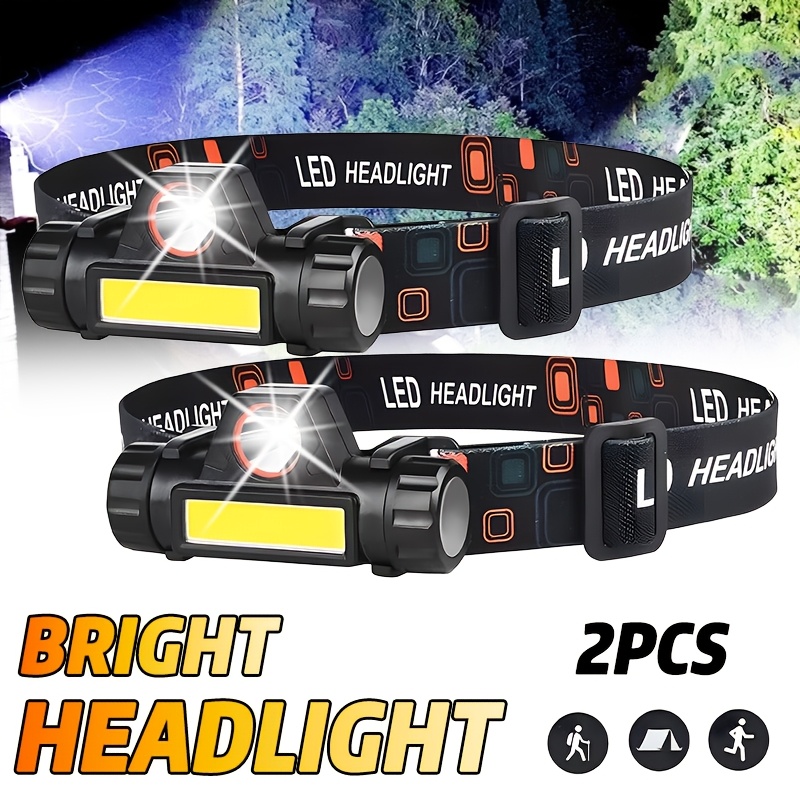 Outdoor Power Reno - Lampe frontale LED COB rechargeable par