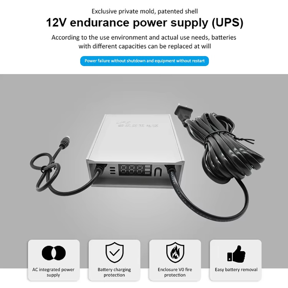 DIFANG 5400mAH UPS adaptateur  - Outdoor Uninterruptible Power Supply avis et prix