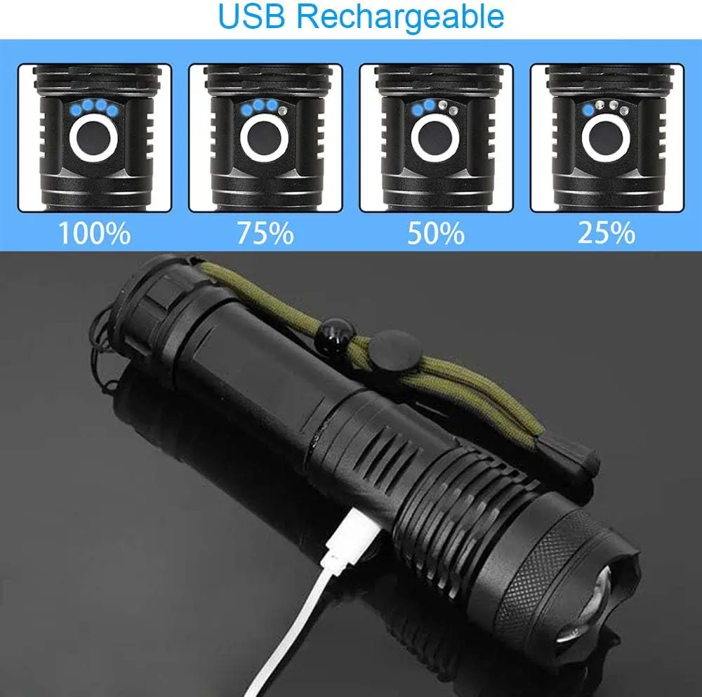 Lampe torche LED XHP50 haute p - Outdoor Power Reno avis et prix