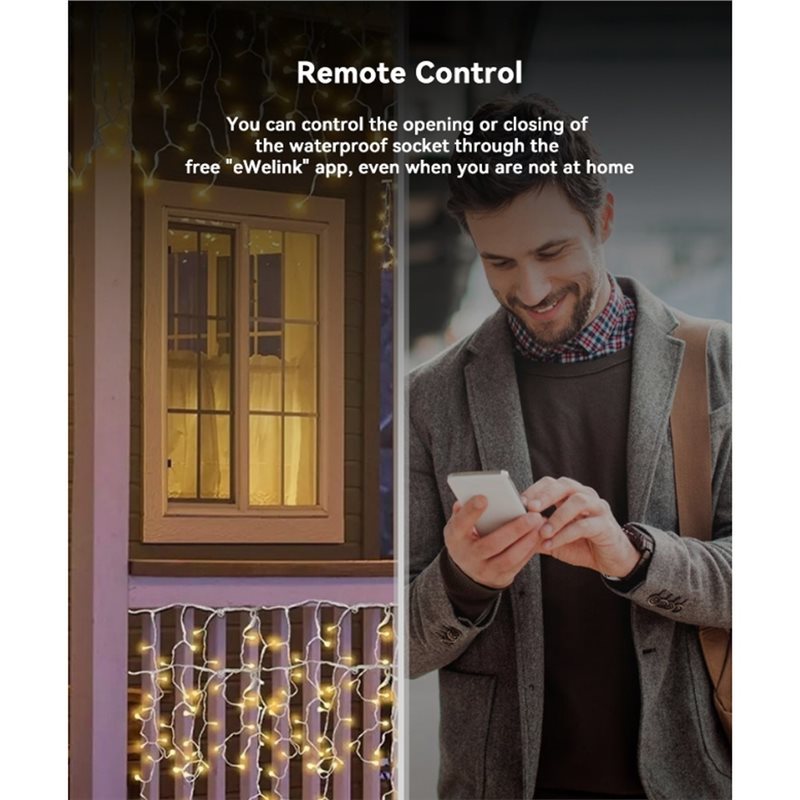 Prise murale intelligente doub - Outdoor Power Outlet Wifi avis et prix