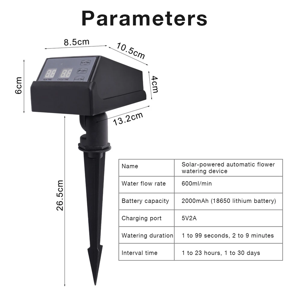 Nouveau Minuteur d'Arrosage So - Outdoor Power With Timer avis et prix