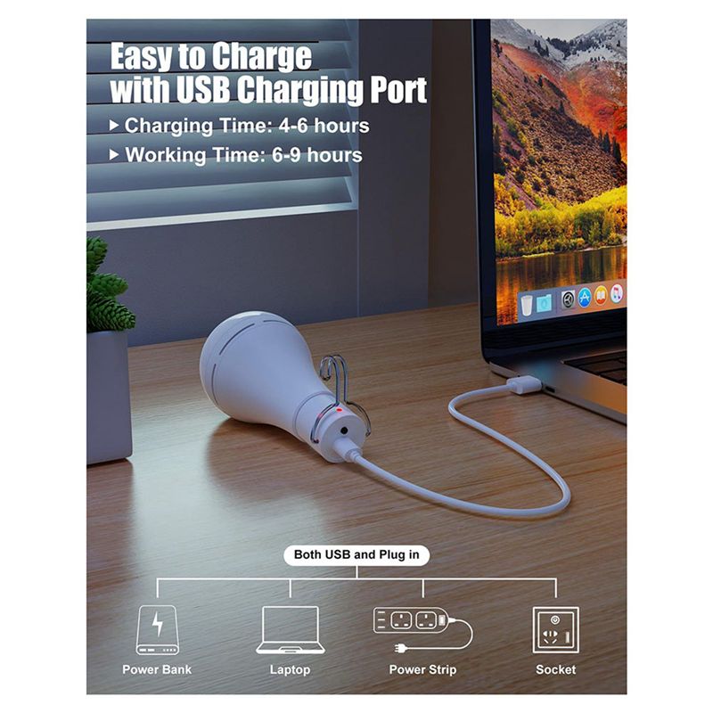 Ampoule rechargeable USB B03C  - Outdoor Power Pack avis et prix