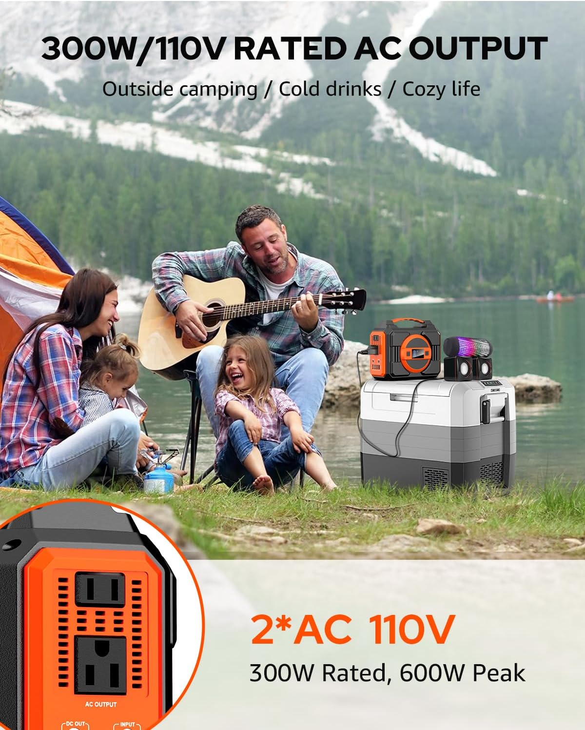 Centrale Électrique Portable 3 - Outdoor Power Bank With Ac Outlet avis et prix