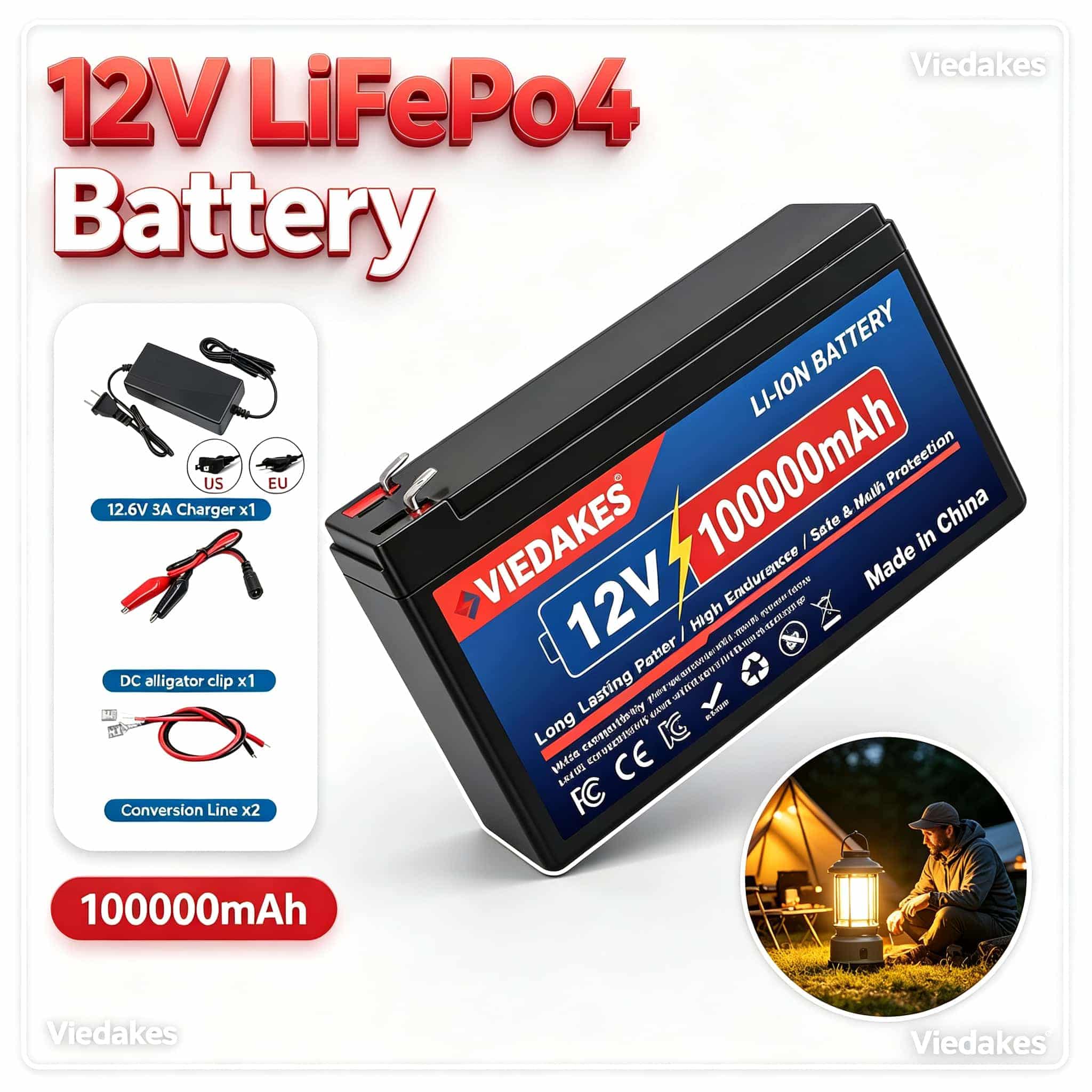 VIEDAKES, batterie rechargeabl - Outdoor Power Pack avis et prix