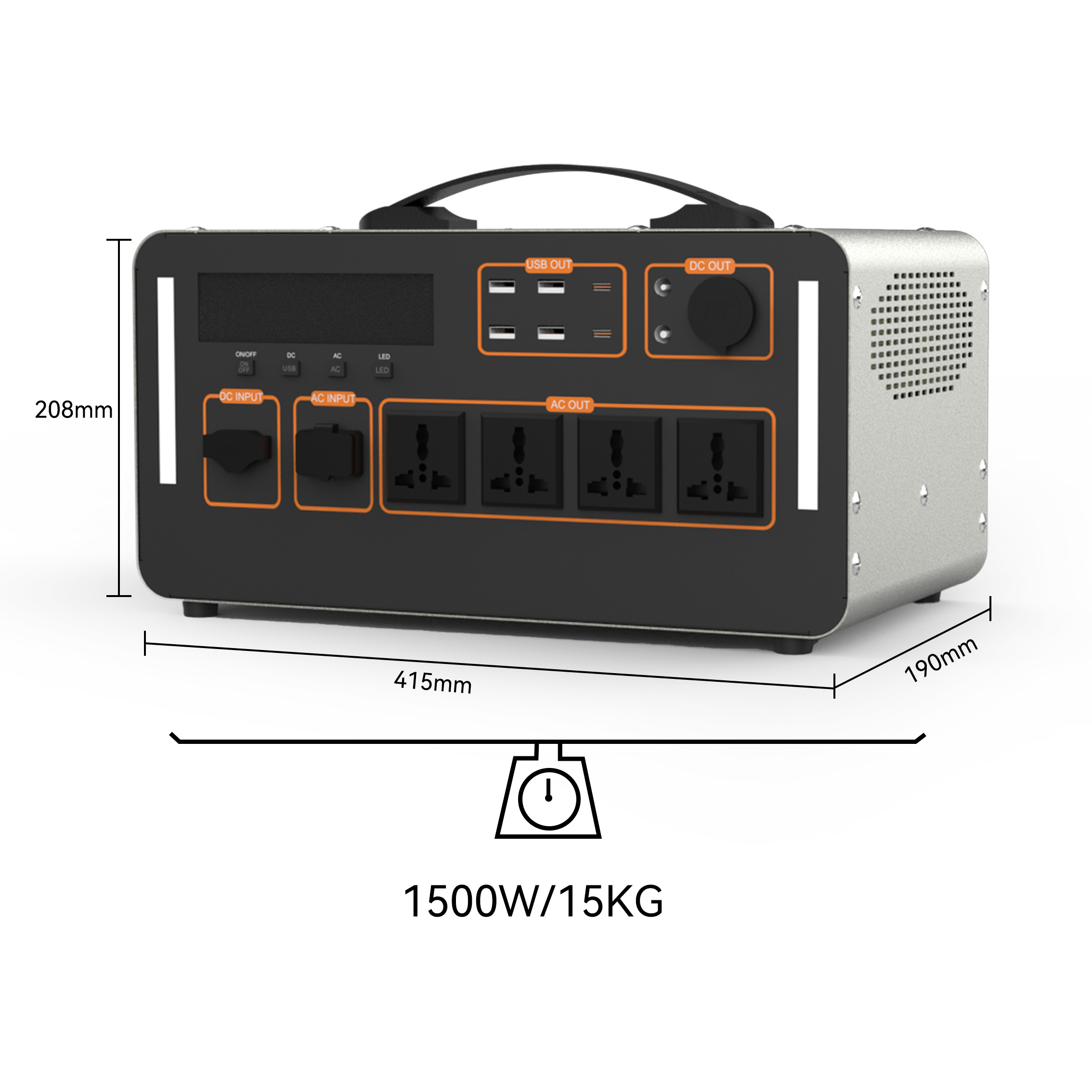 Station d'alimentation portabl - Outdoor Uninterruptible Power Supply avis et prix