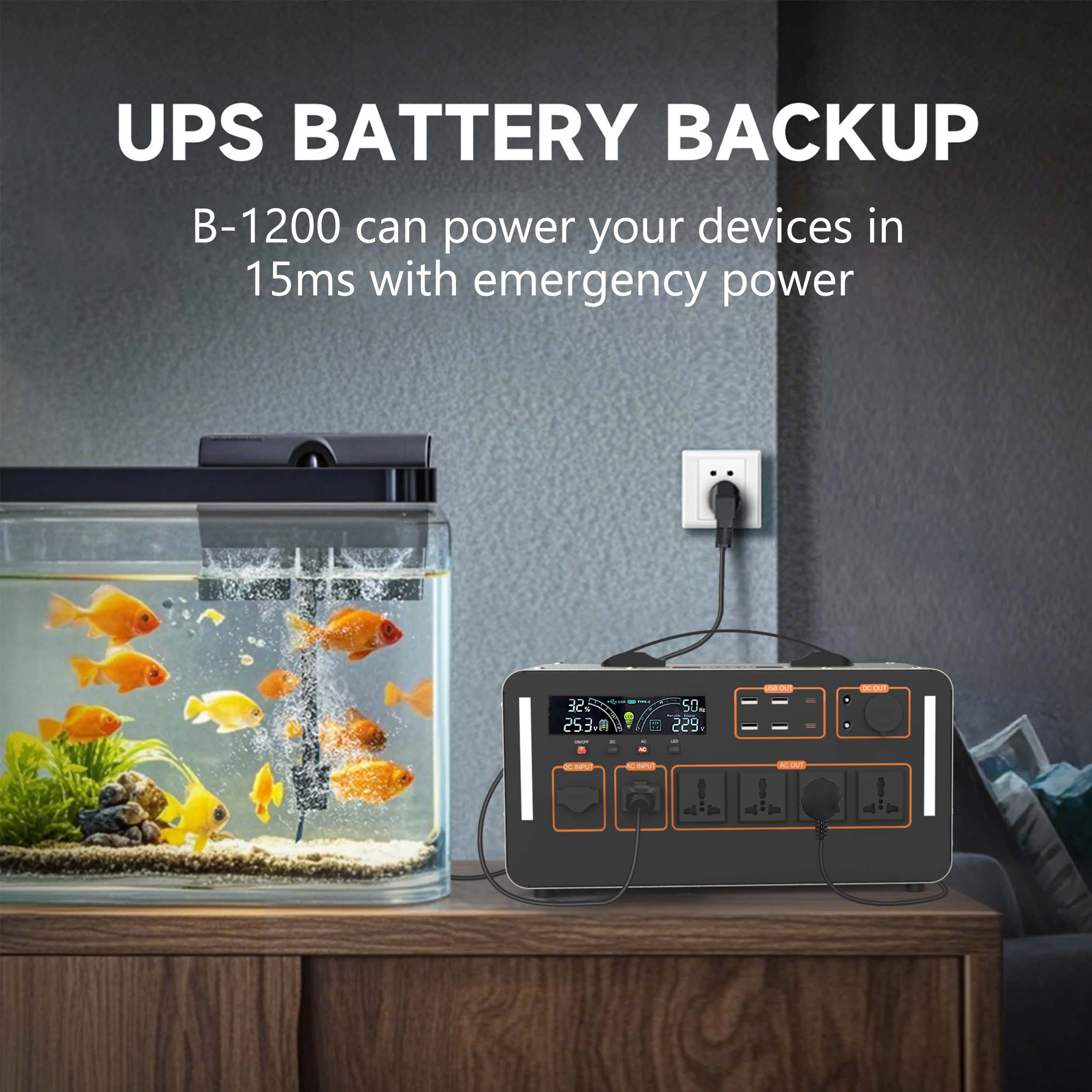 Station d'alimentation portabl - Outdoor Uninterruptible Power Supply avis et prix