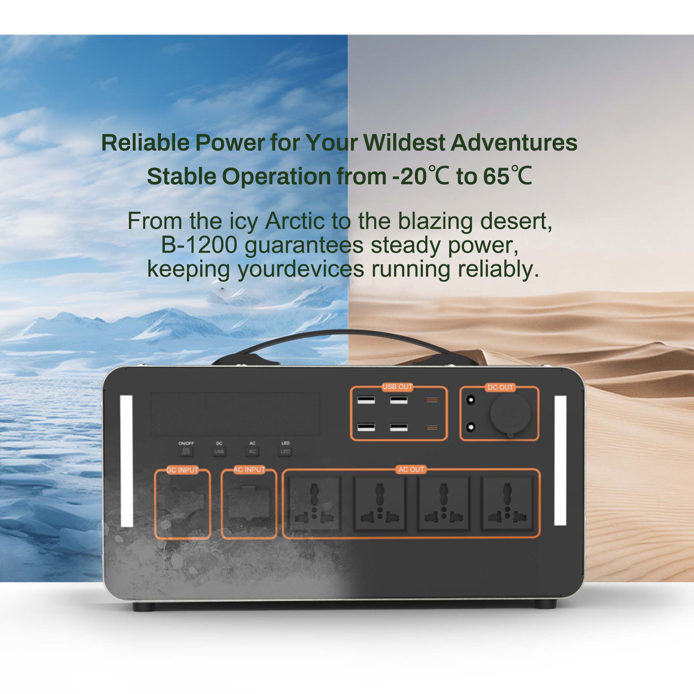 Station d'alimentation portabl - Outdoor Uninterruptible Power Supply avis et prix