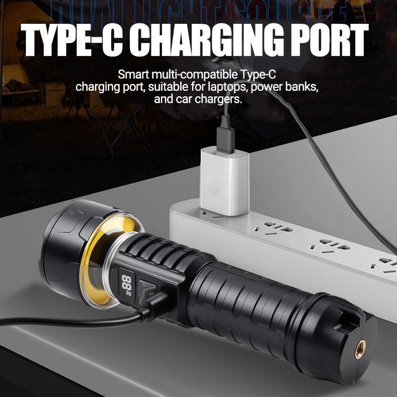 Lampe de poche LED COB lantern - Outdoor Power Point avis et prix