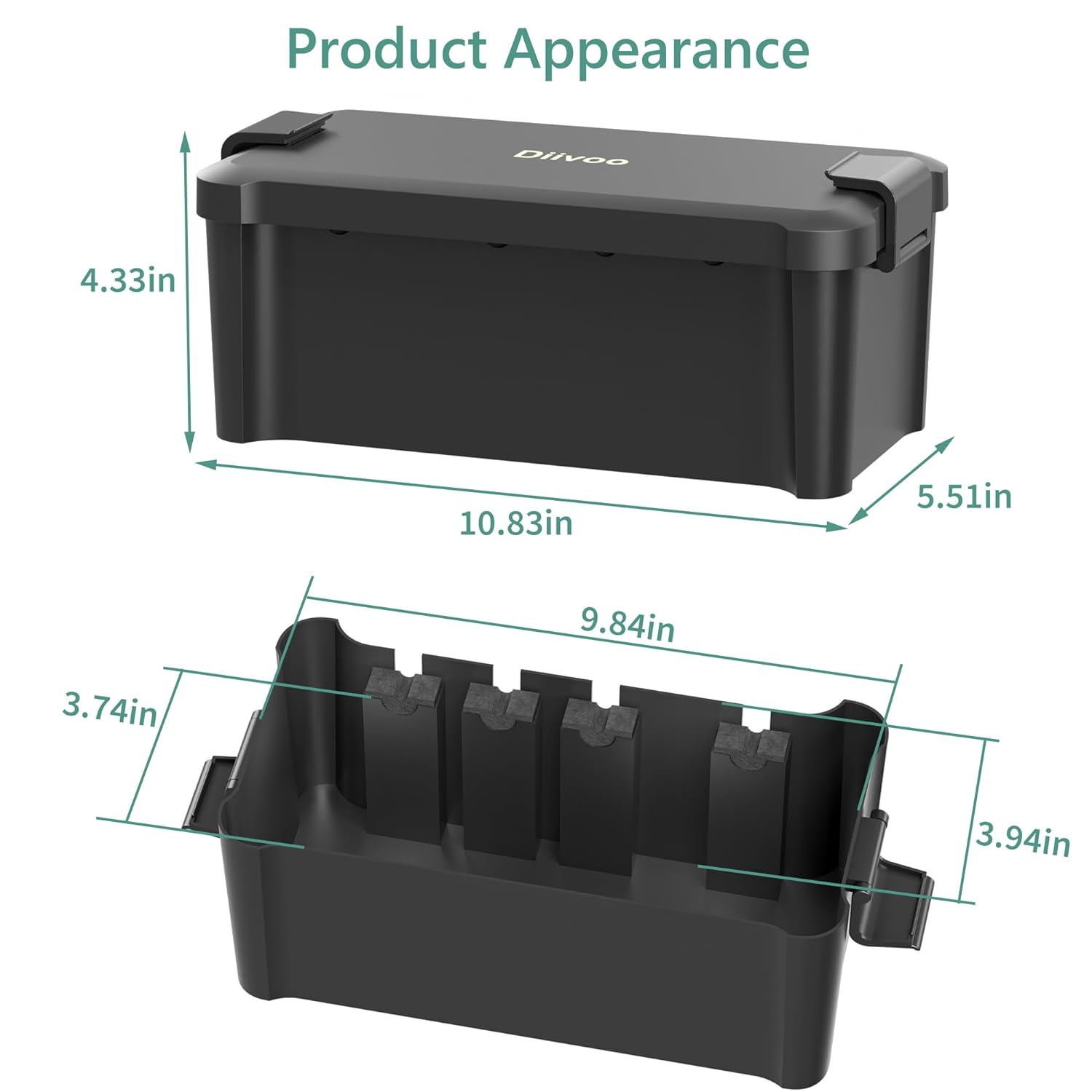 Diivoo – boîte électrique étan - Outdoor Power Outlet Cover avis et prix