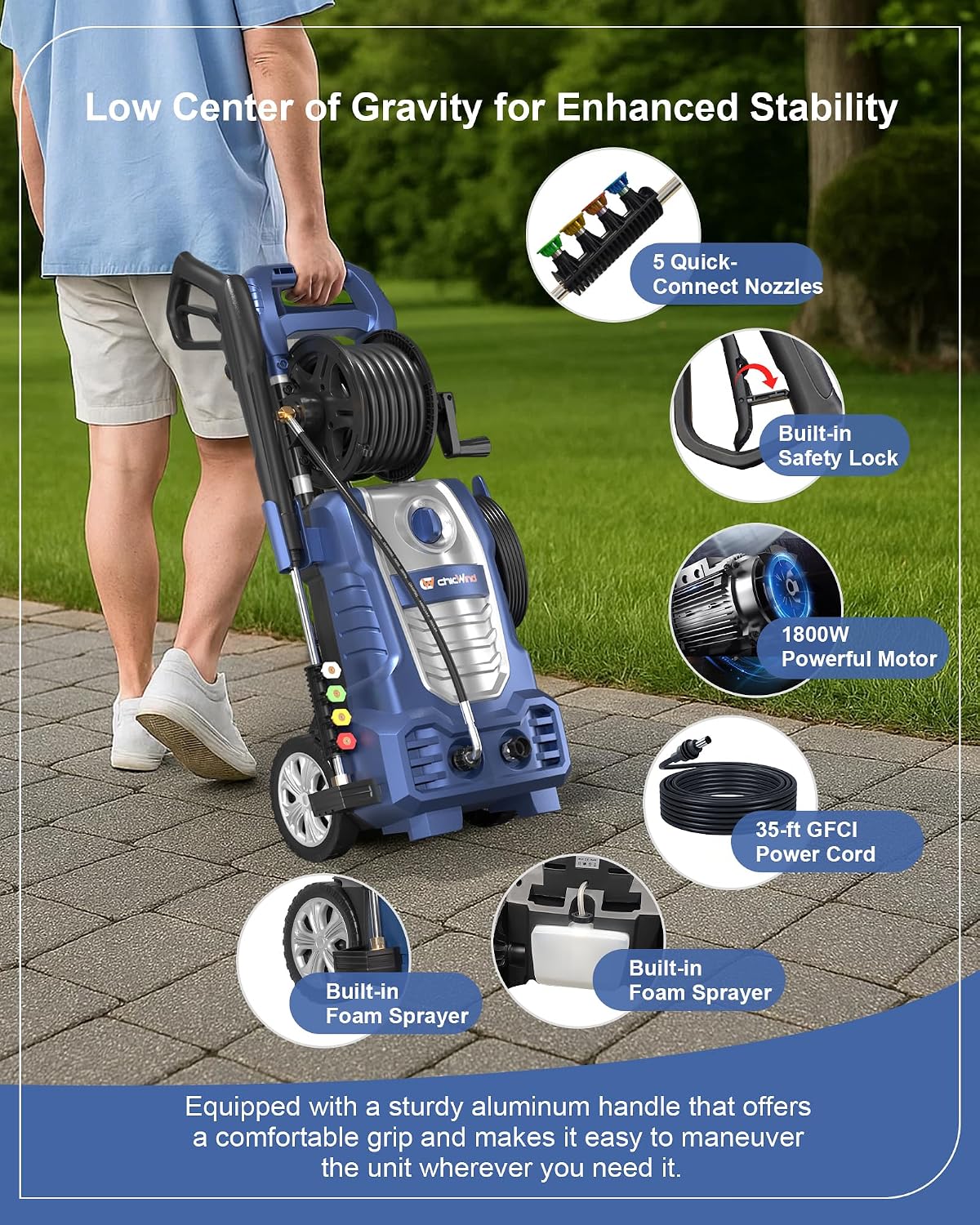 Nettoyeur haute pression élect - Outdoor Power Washer avis et prix