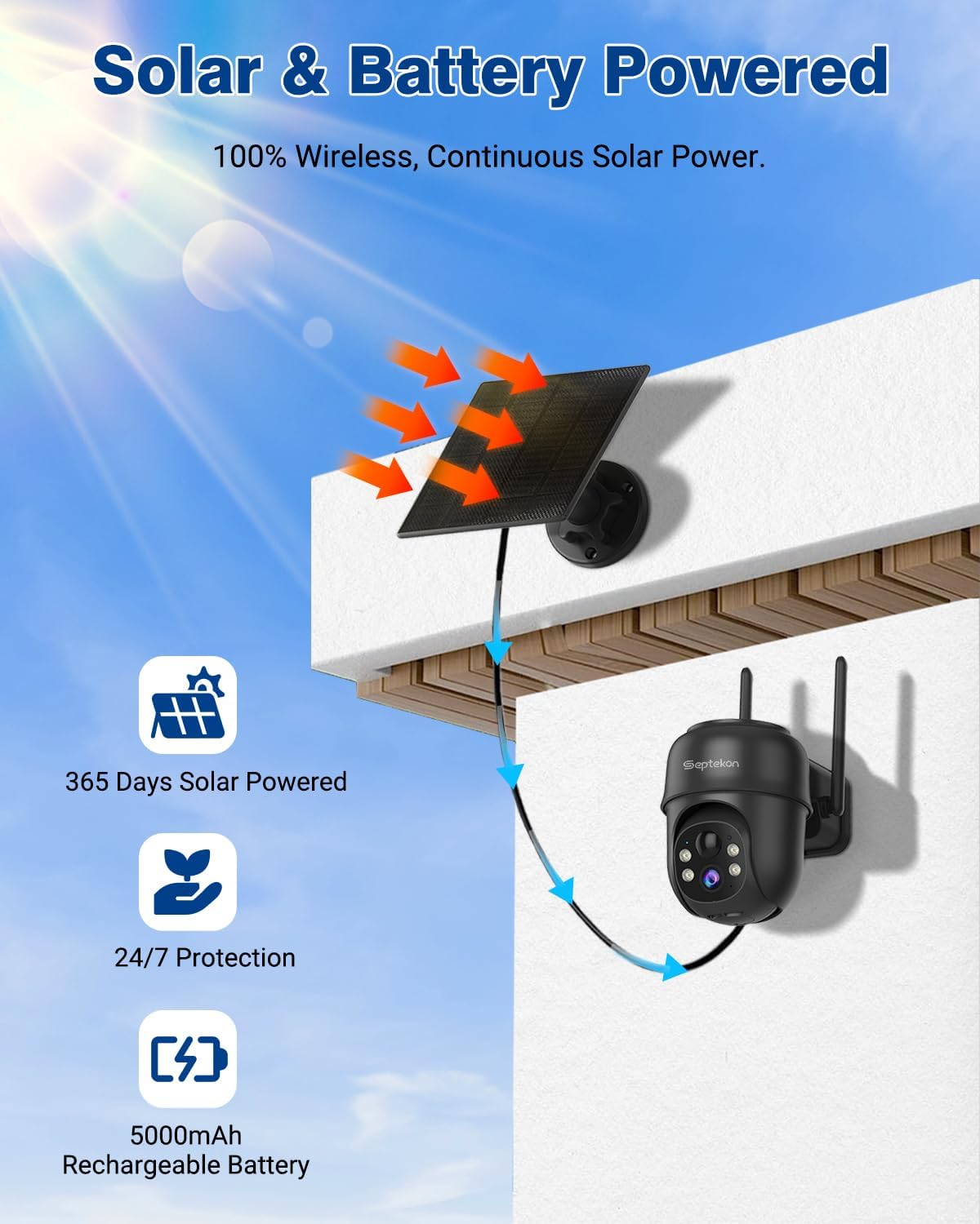 Caméras de sécurité solaires s - Outdoor Power Pack avis et prix