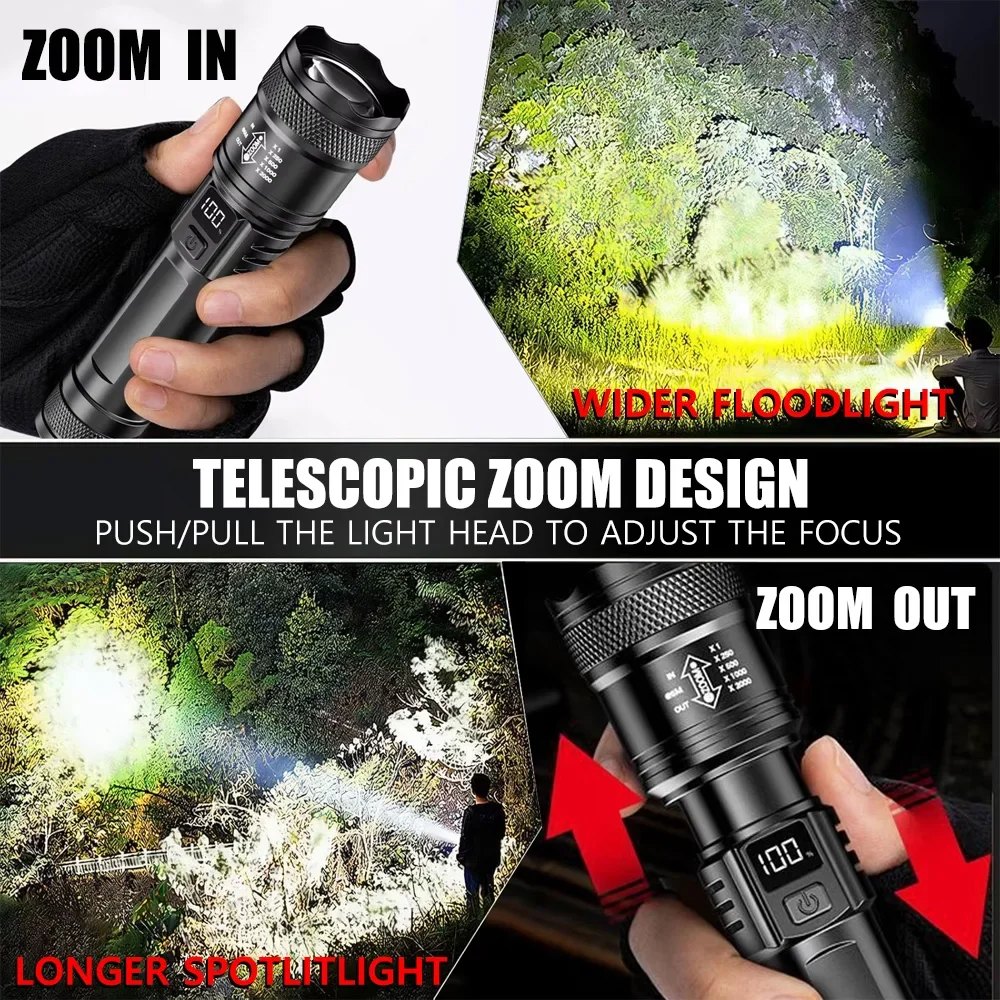 Lampe torche LED rechargeable  - Outdoor Power Reno avis et prix