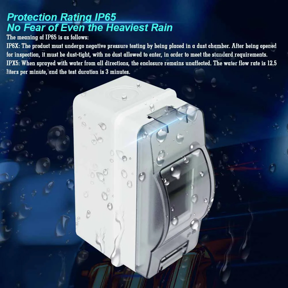 HT-2 IP65 étanche Distribution - Outdoor Power Outlet Box avis et prix
