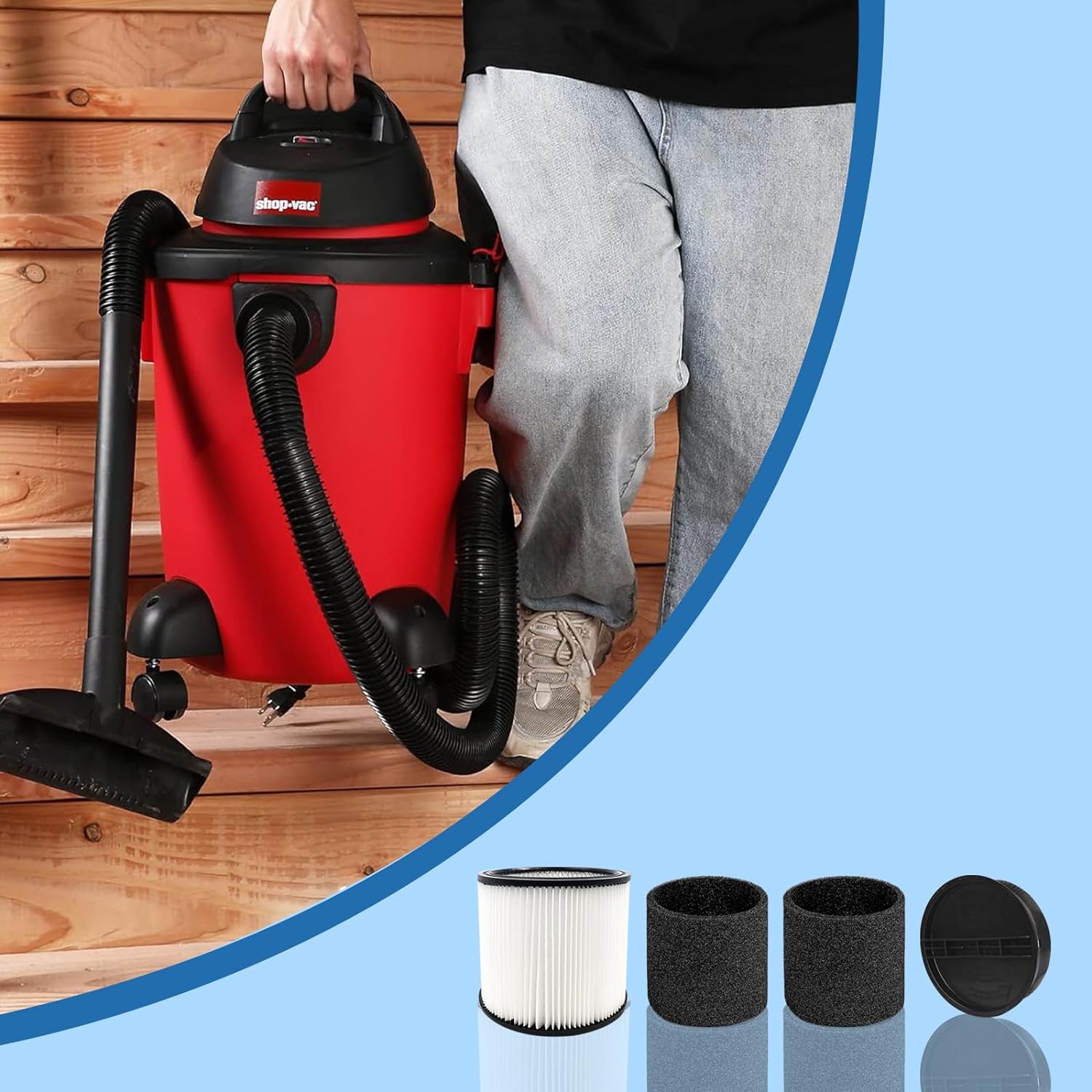 Filtre de remplacement Shop-Va - Wet Dry Vacuum Shop avis et prix