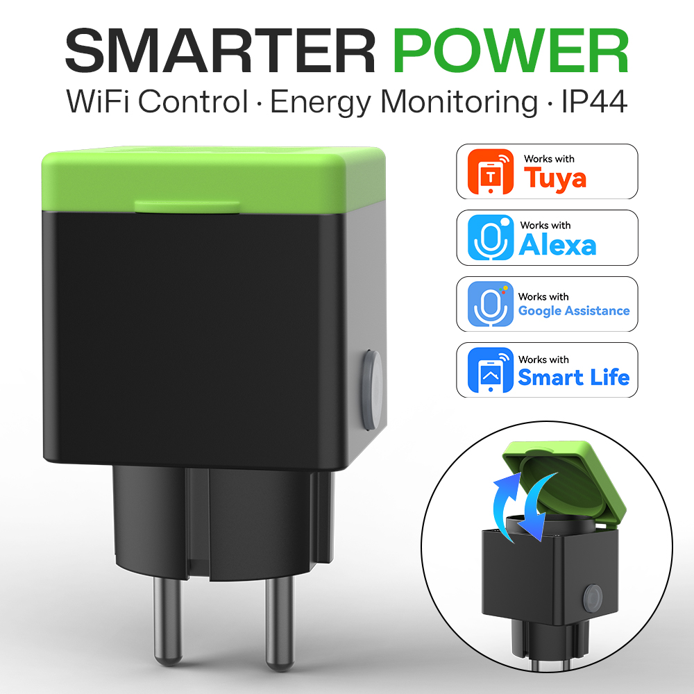 Prise intelligente étanche ave - Outdoor Power Outlet Wifi avis et prix