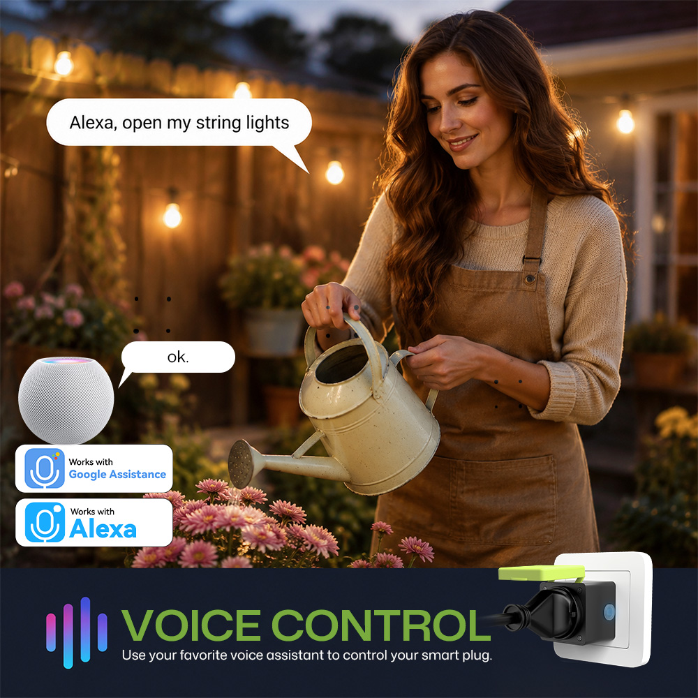 Prise intelligente étanche ave - Outdoor Power Outlet Wifi avis et prix